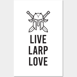 Live Larp Love Posters and Art